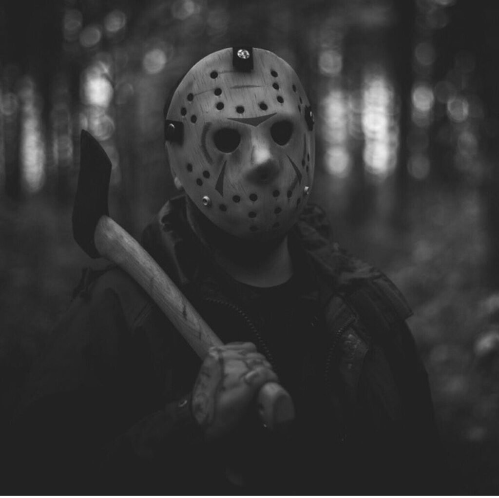 Jason Voorhees Pfp Black And White