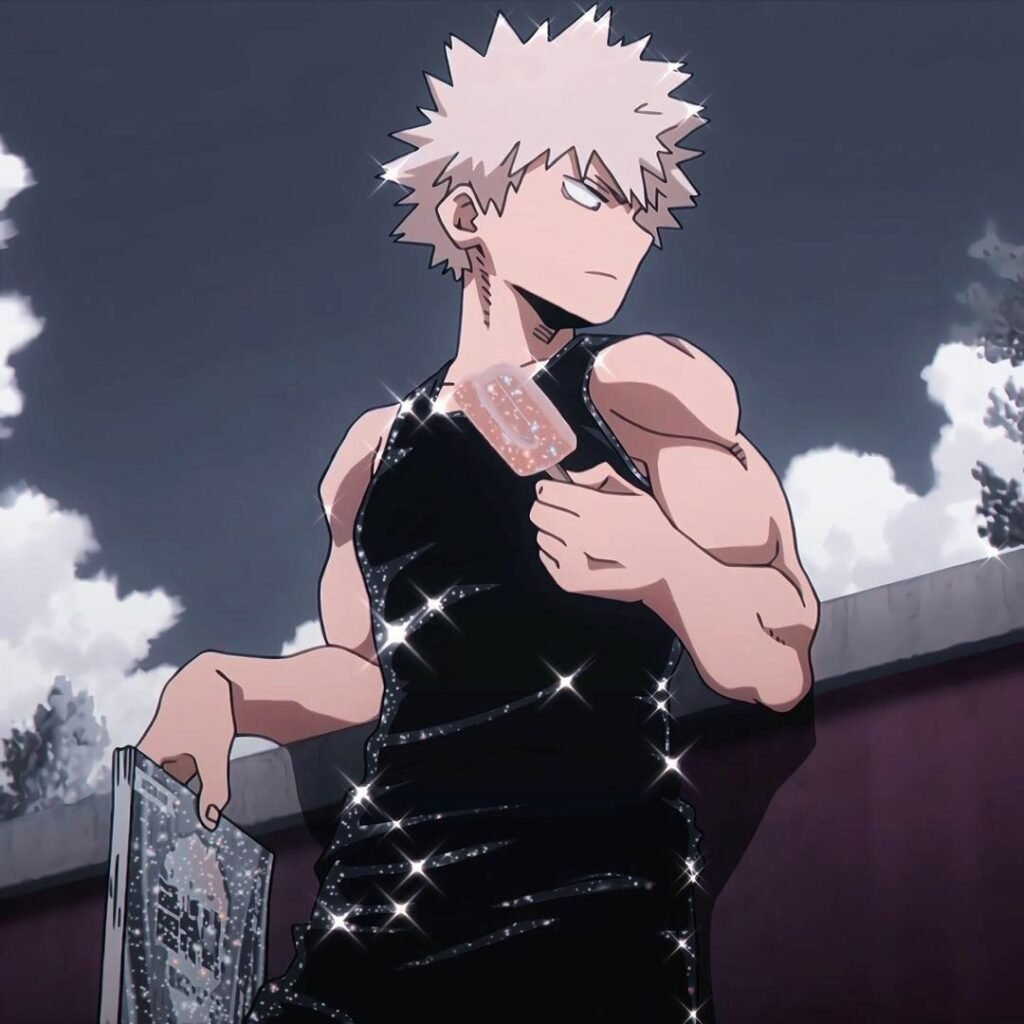 Katsuki Bakugo Glitter Pfp