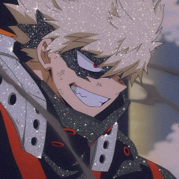 Katsuki Bakugo Glitter Pfp