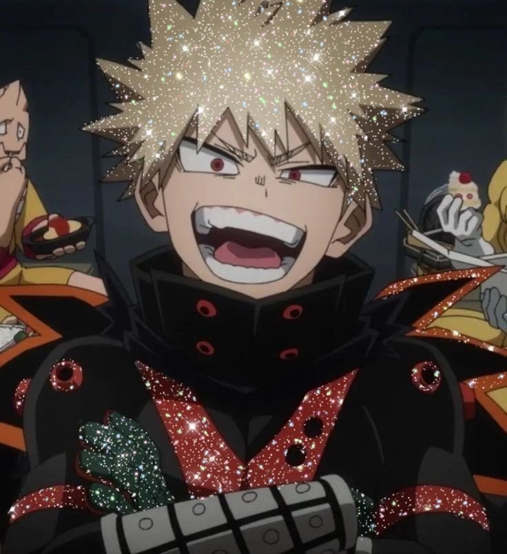 Katsuki Bakugo Glitter Pfp