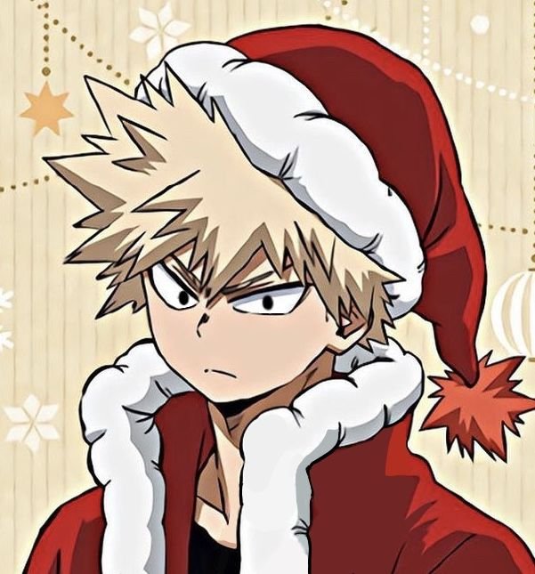 Katsuki Bakugou Christmas Pfp