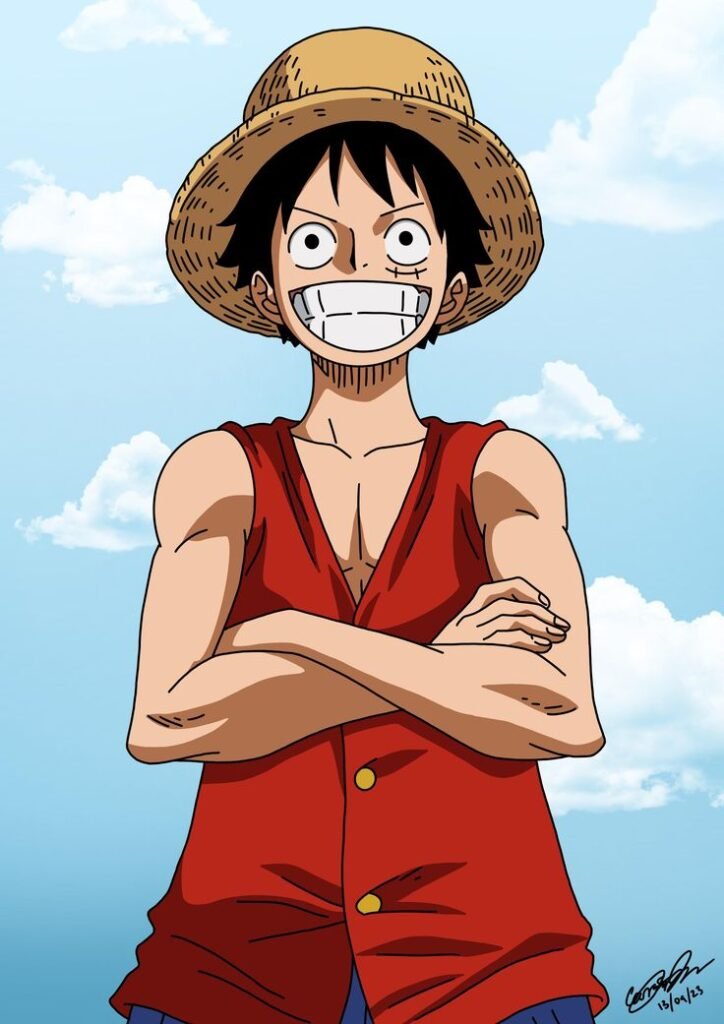 Luffy PFP Manga Colored