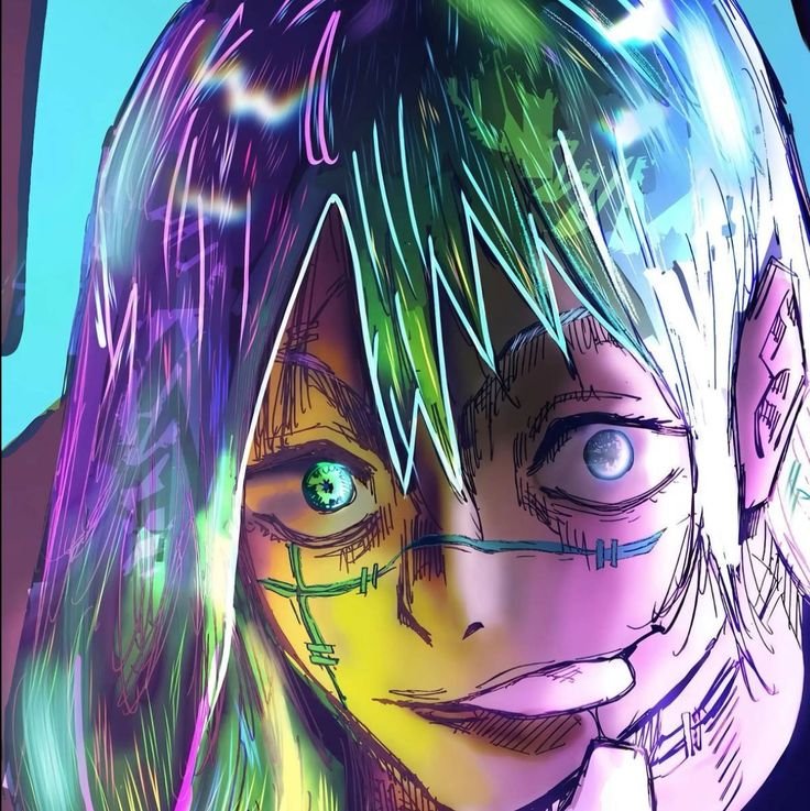 Mahito Colored Manga PFP