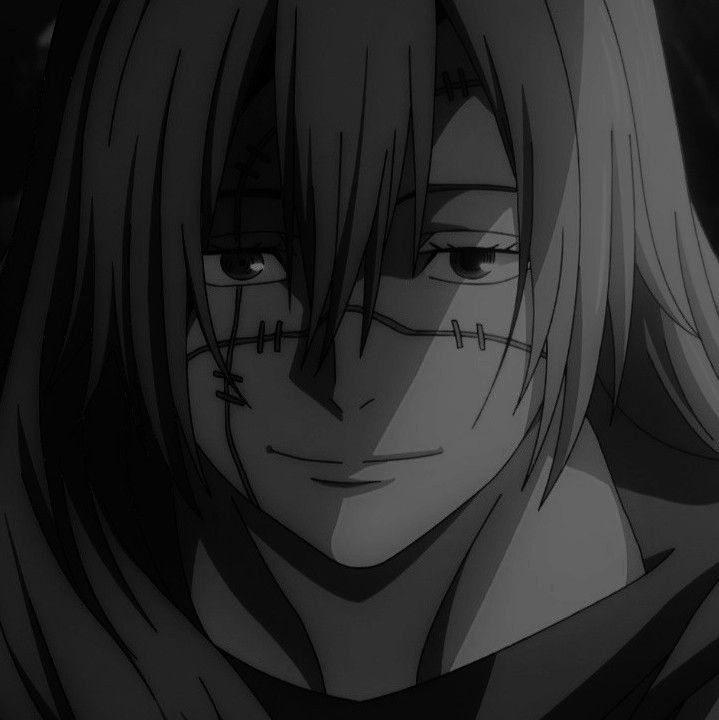 Mahito PFP Black And White