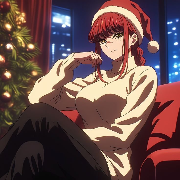 Makima Christmas PFP