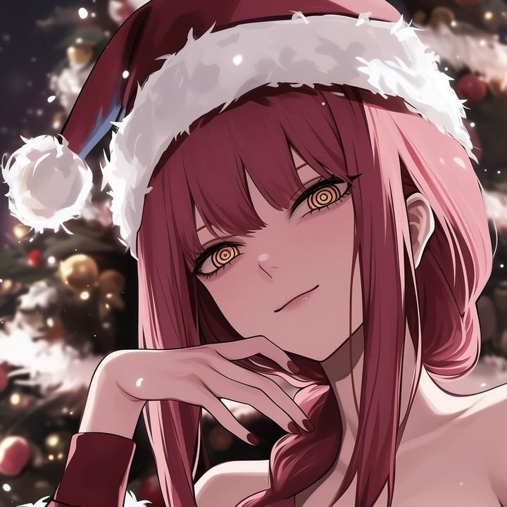 Makima Christmas PFP
