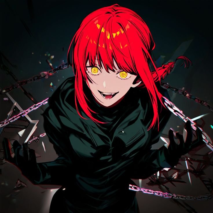 Makima PFP Red