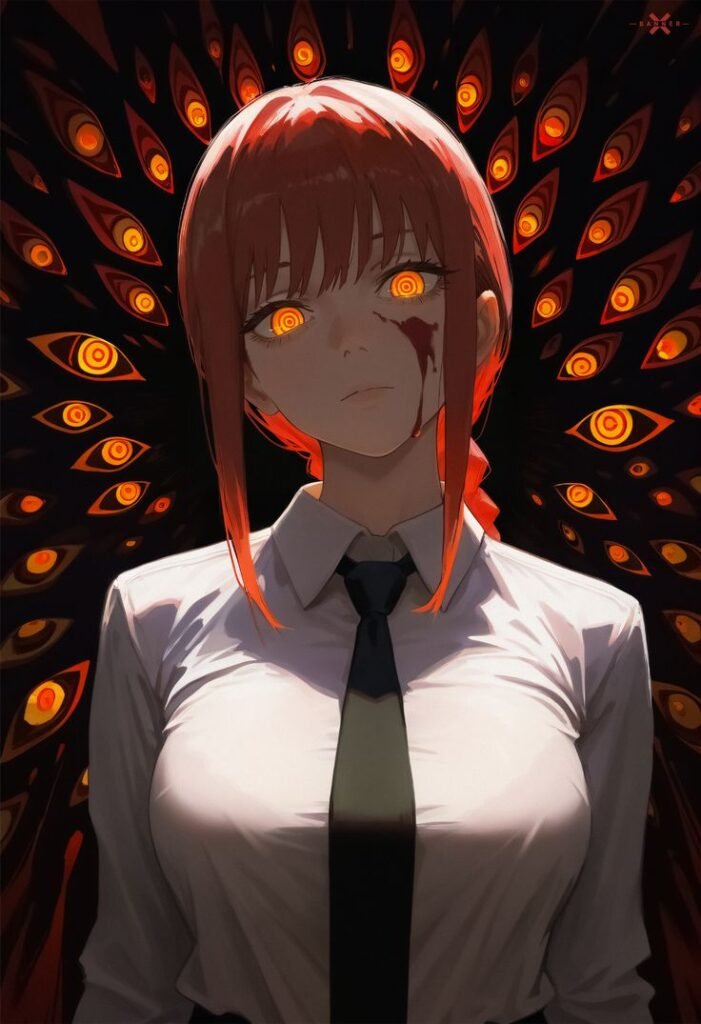 Makima PFP Scary