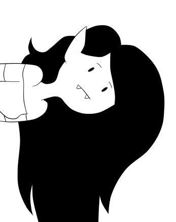 Marceline PFP Black And White