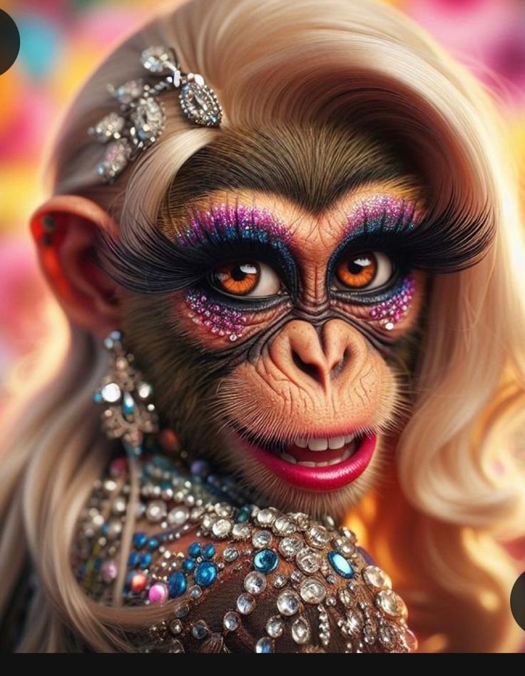 Monkey PFP Girl