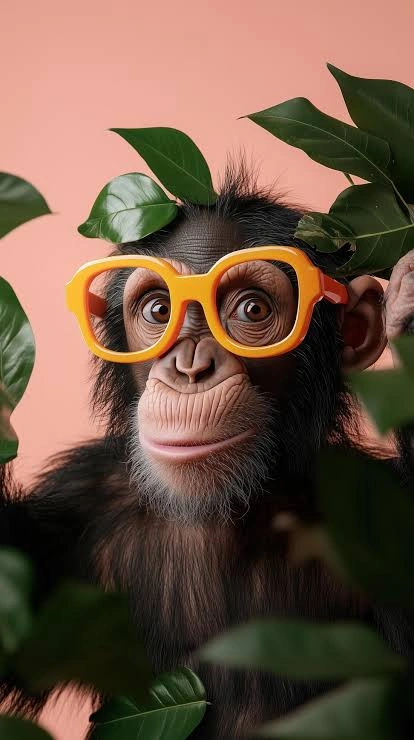 Monkey Pfp With Glasses