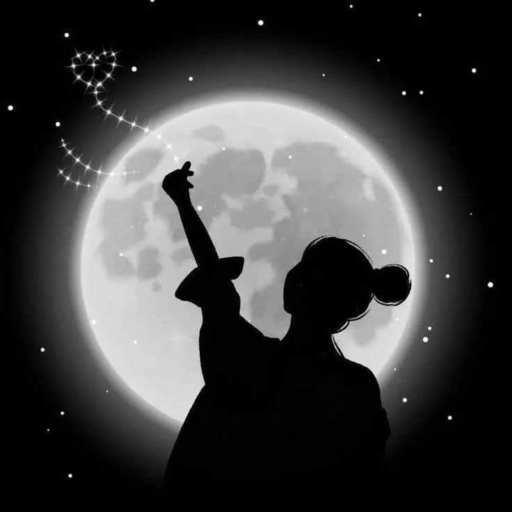 Moon PFP for Couples