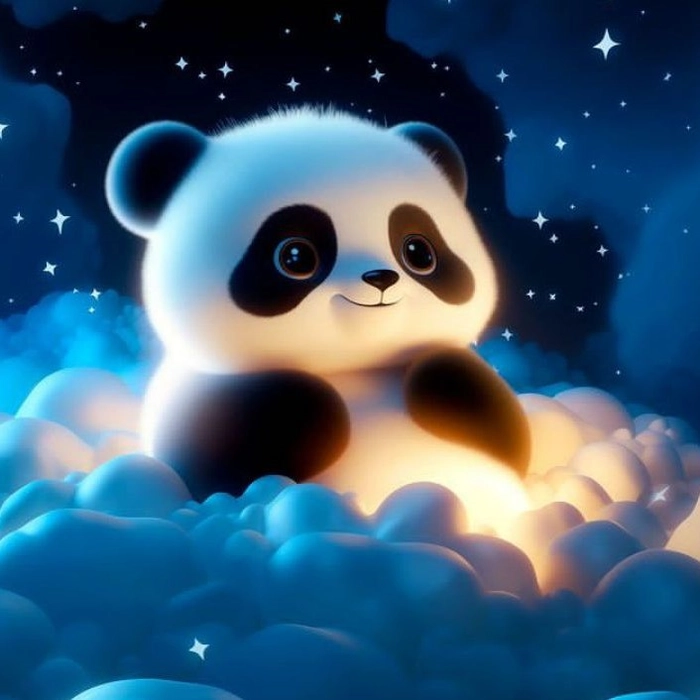 Panda PFP Cartoon