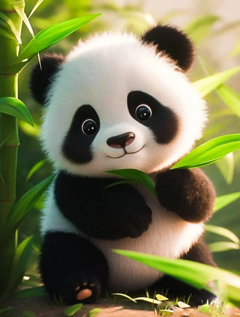 Panda PFP Cartoon