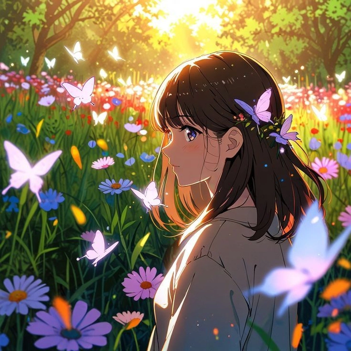 Peaceful PFP Girl