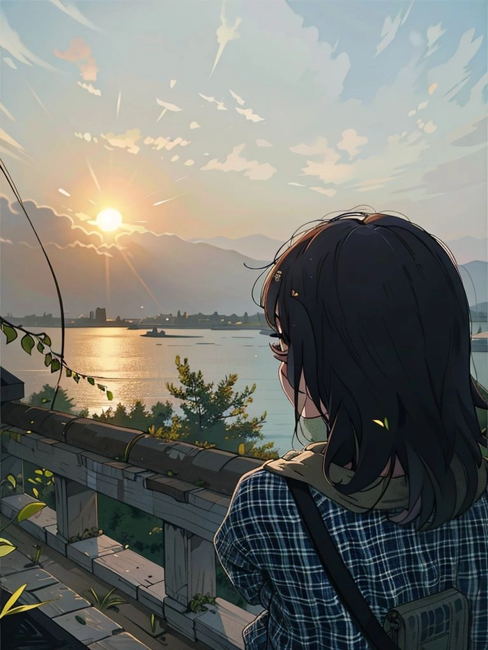 Peaceful PFP Girl
