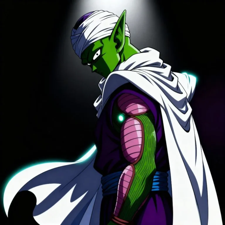 Piccolo Manga Panel Colored