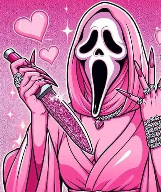 Pink Ghostface Pfp