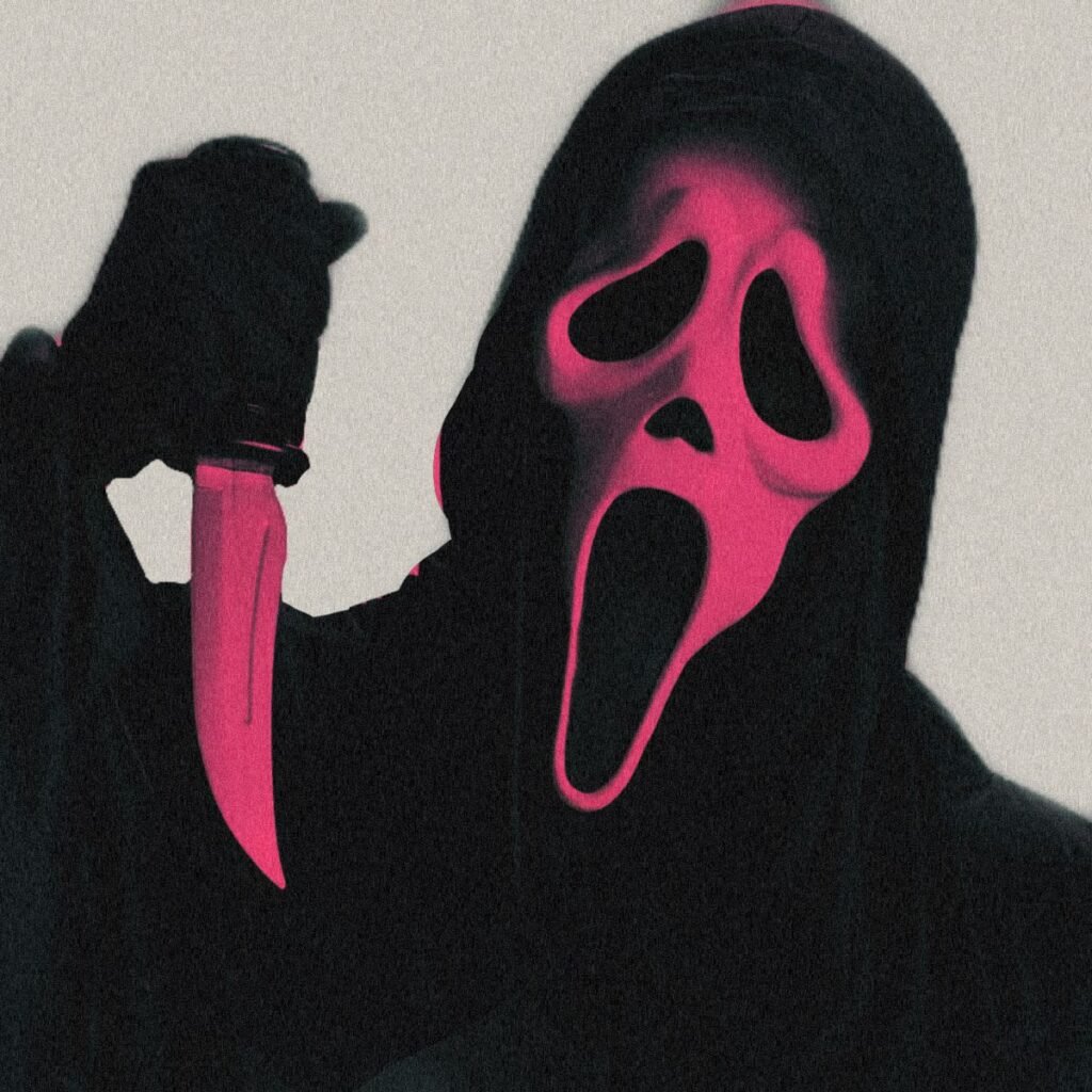 Pink Ghostface Pfp