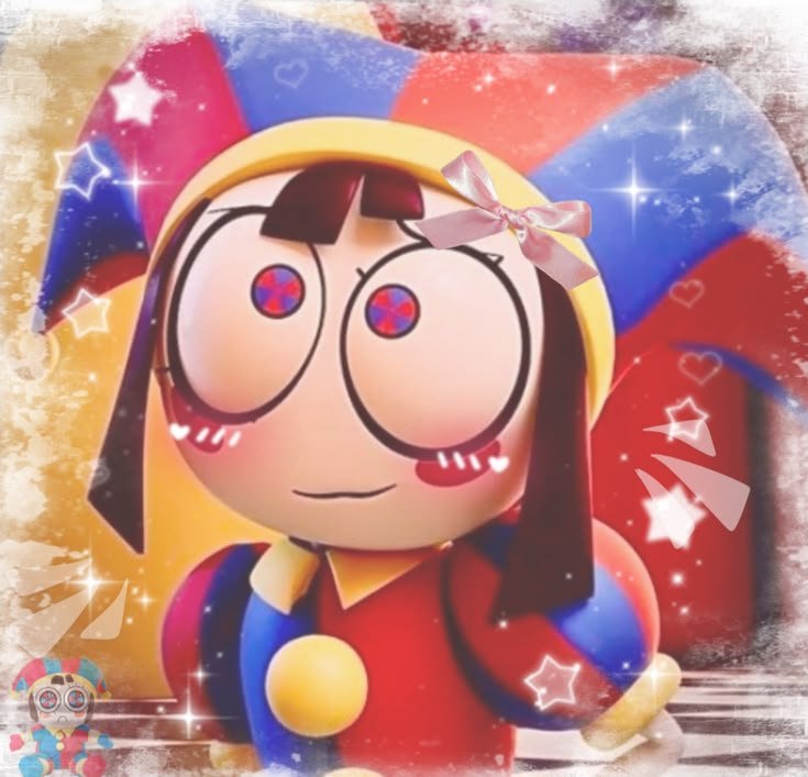 Pomni PFP Art