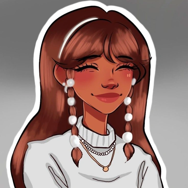 Preppy PFP Black Girl