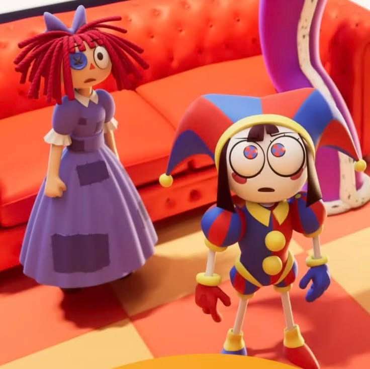 Ragatha and Pomni PFP