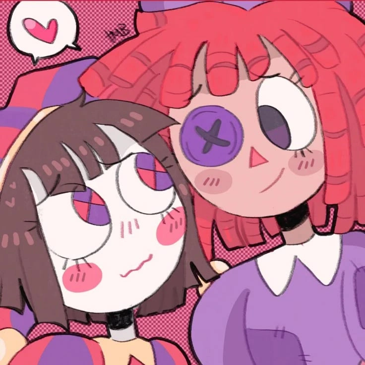 Ragatha and Pomni PFP