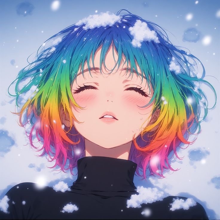 Rainbow Aura Pfp