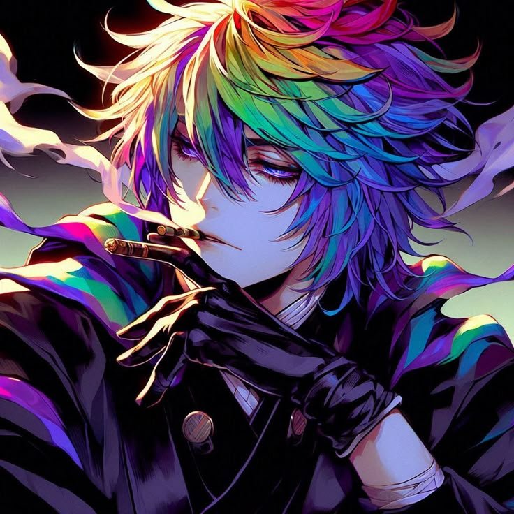 Rainbow Aura Pfp