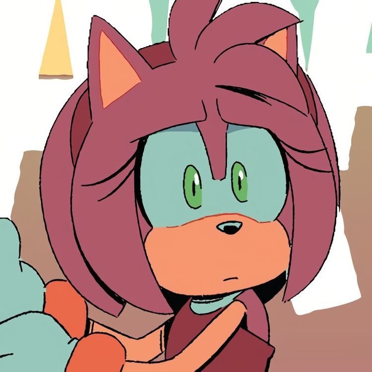 Sad Amy Rose Pfp