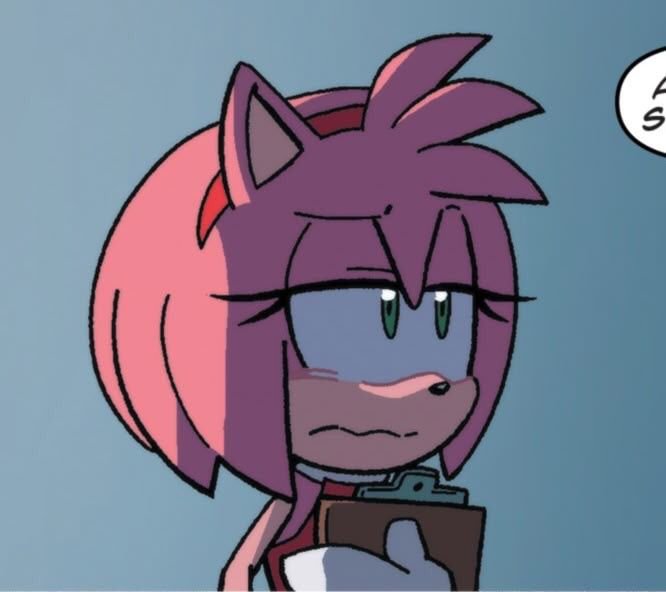 Sad Amy Rose Pfp