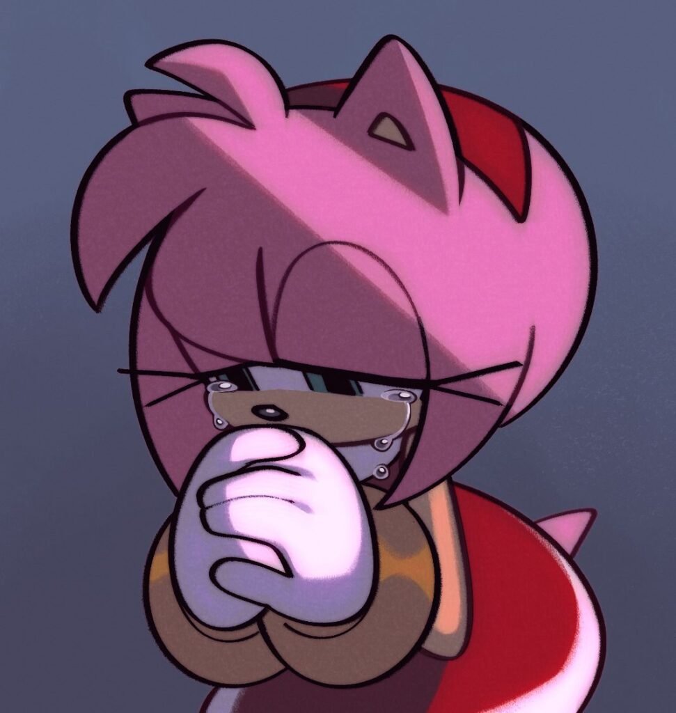 Sad Amy Rose Pfp