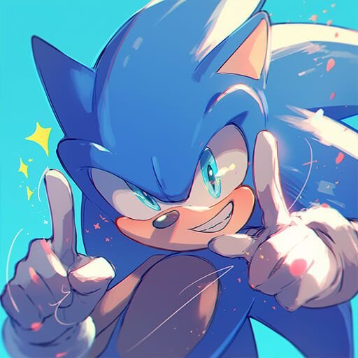 Sonic PFP Anime