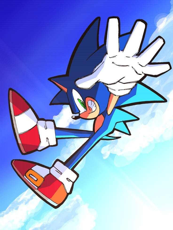 Sonic PFP Y2K