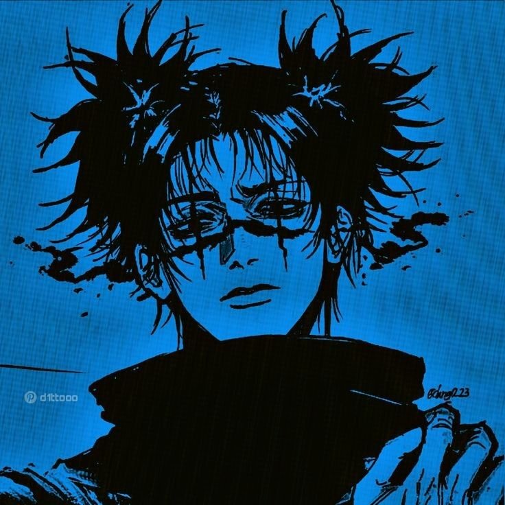 Blue Pfp Boy